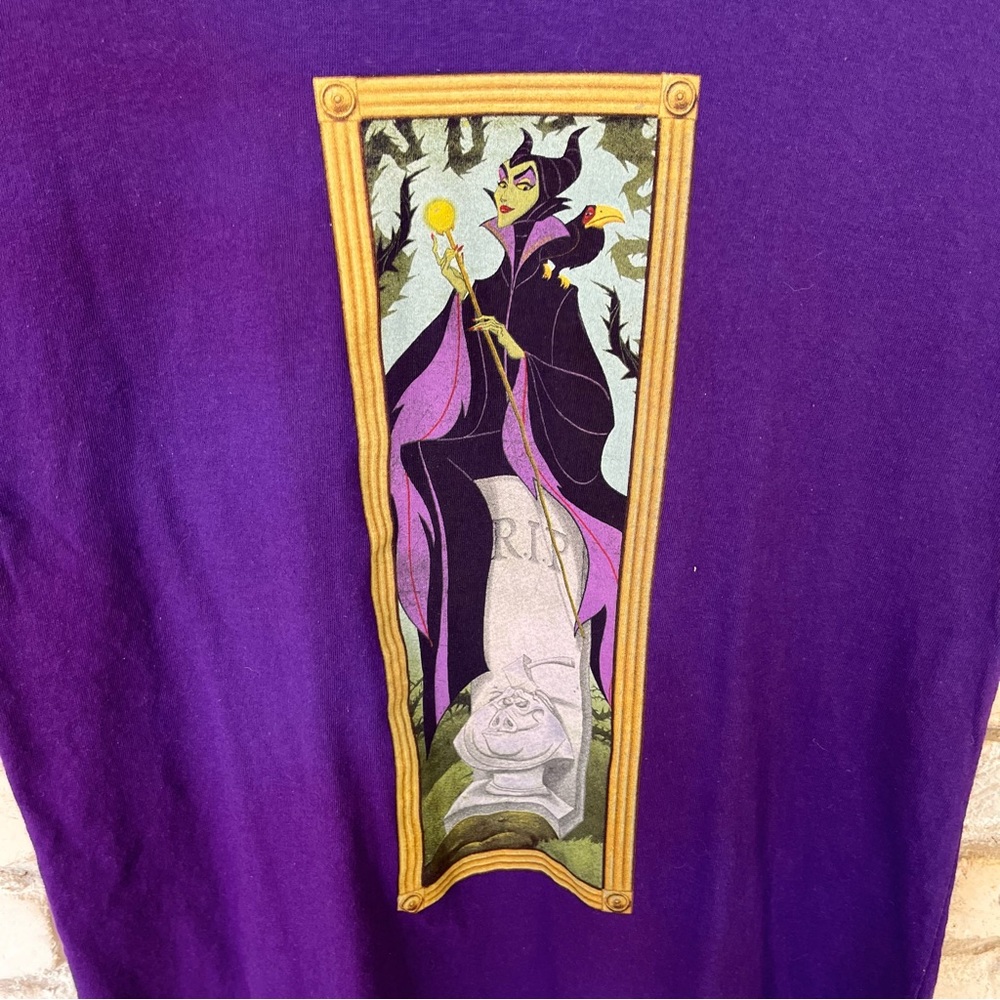 Disney haunted mansion villain maleficient shirt - Picture 2 of 4
